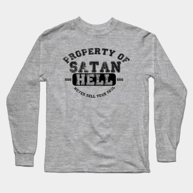 Property of Satan Long Sleeve T-Shirt by Secret Transmission Podcast